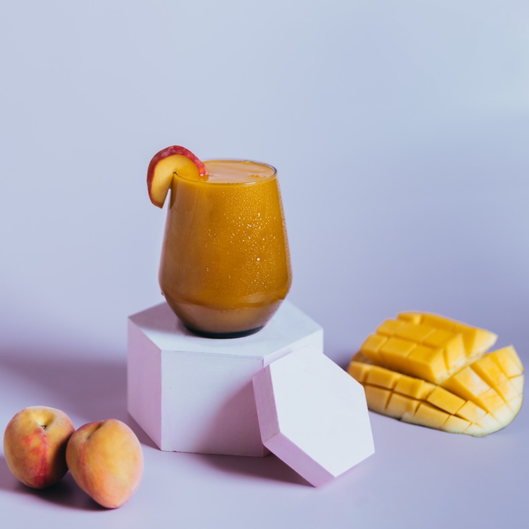   Mango & Peach Smoothie