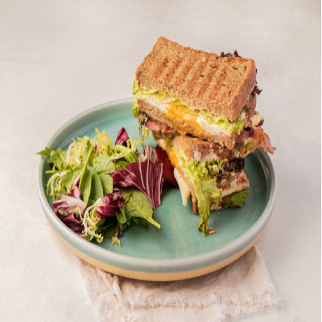   Halloumi Club Sandwich